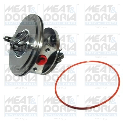 Core assembly, turbocharger